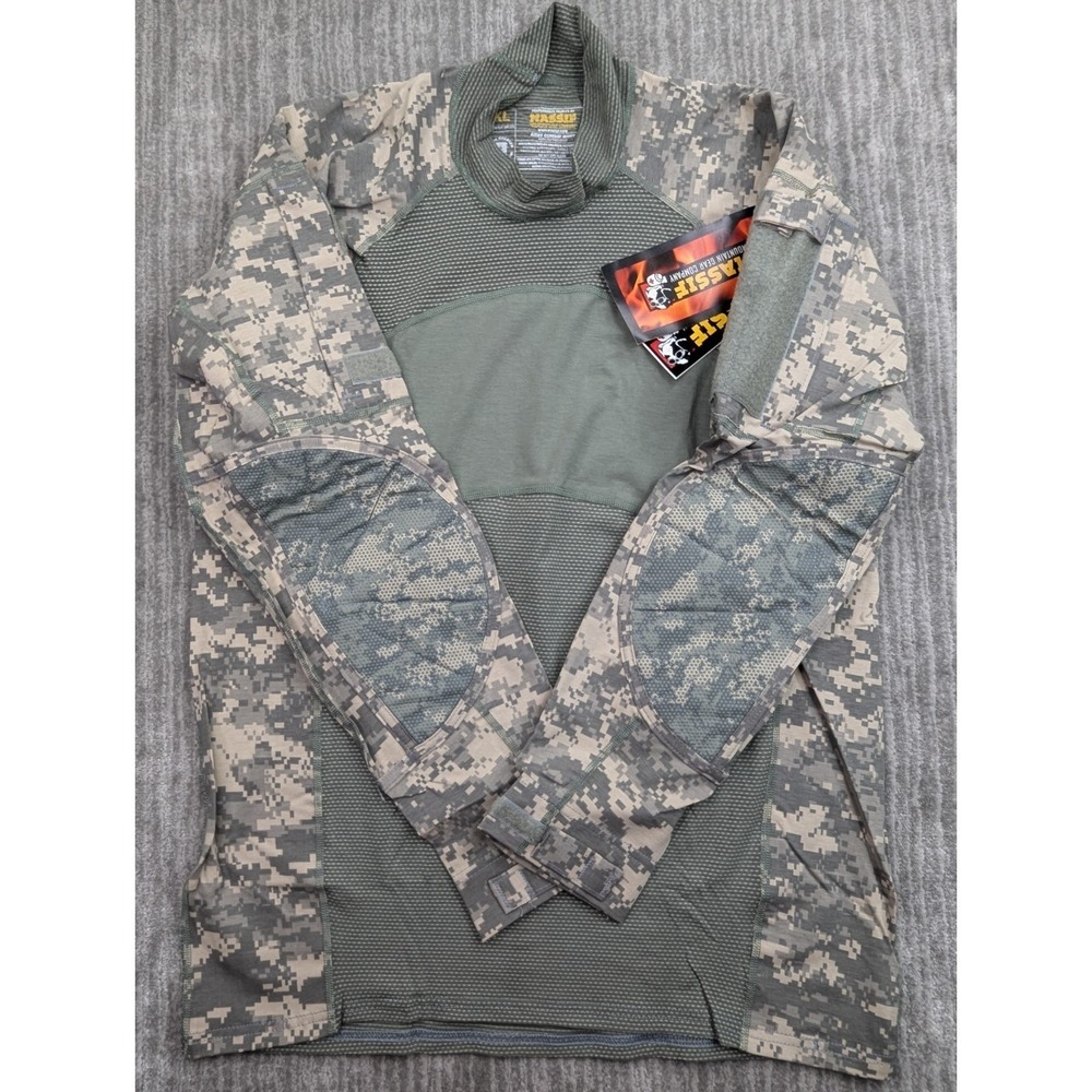 US Army Massif Flame Resistant Combat Shirt XL UCP Camo 8415-01-548-7232 NEW